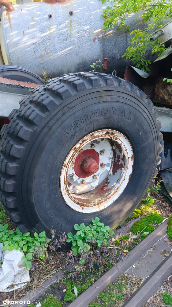 Belka oś piasta opona beczkowóz R20 8 szpilek - 7