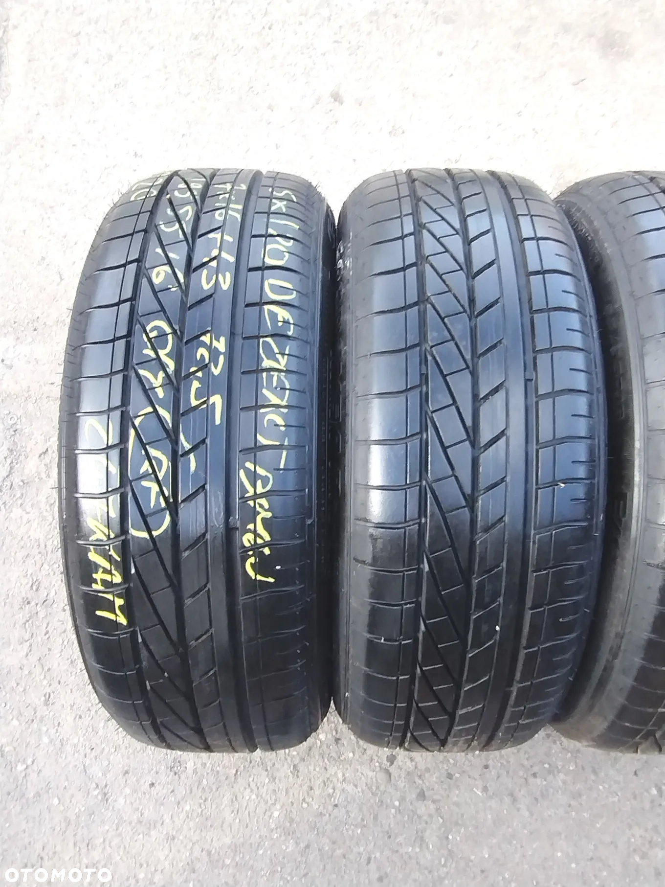 195/55R16 Opony Letnie Lato GOODYEAR EXCELLENCE RSC RF * Legnica ALU-RAD 195/55 7,5mm 20r. - 2