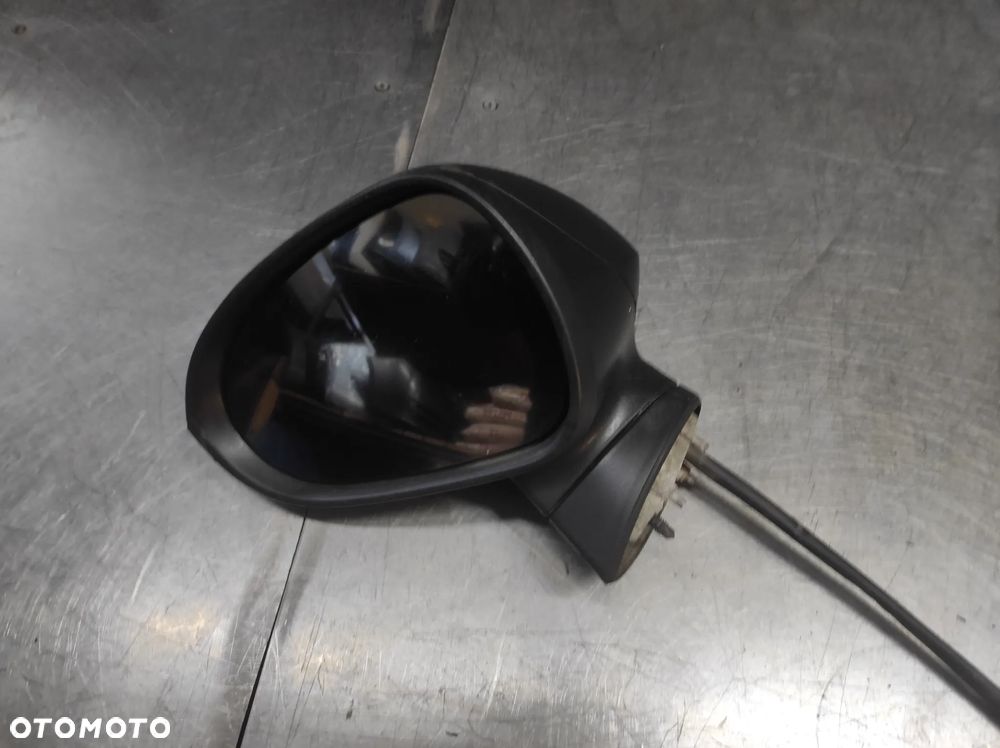 SEAT IBIZA 4 LUSTERKO LEWE MANUALNE CZARNA STRUKTURA WYSYŁKA !!! - 5