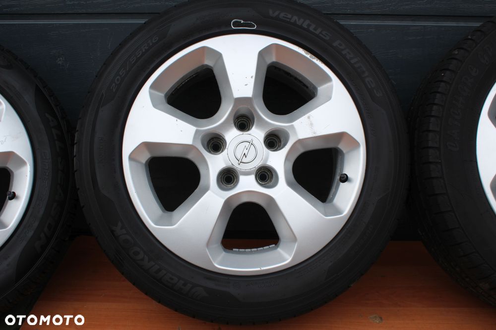 KOŁA FELGI ALUMINIOWE OPONY OPEL VECTRA ASTRA ZAFIRA 16" 5x110 ET47 - 11