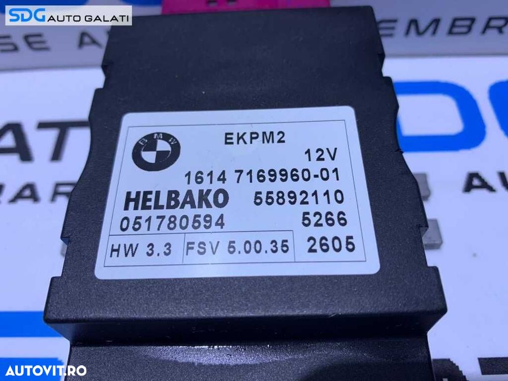 Releu Modul Comanda Pompa Combustibil BMW Seria 5 E61 2003 - 2007 Cod 55892110 7369960 [AV3058] - 2