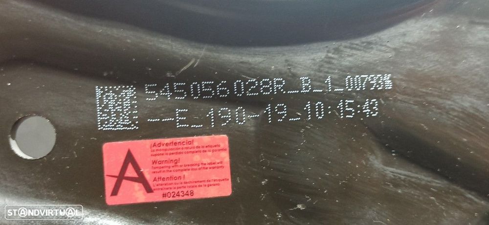 BRAÇO SUSPENSÃO INFERIOR FRENTE ESQUERDO RENAULT CLIO V EDITION ONE - 6