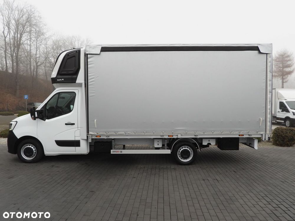 Renault MASTER PLANDEKA 10 PALET WEBASTO TEMPOMAT PNEUMATYKA KLIMATYZACJA  165KM - 9