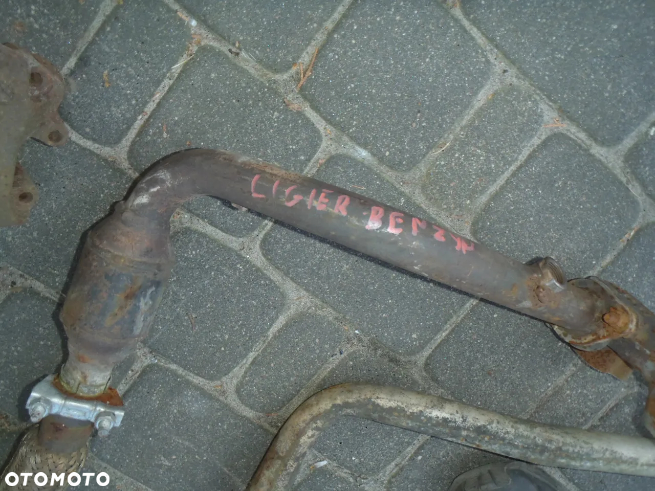 wydech rura siatka kolektor wydechowy aixam ligier chatenet simpa beriel nova xtoo xtu baroder microcar jDM Grecav Bellier 741 kubota foks lombardini - 11