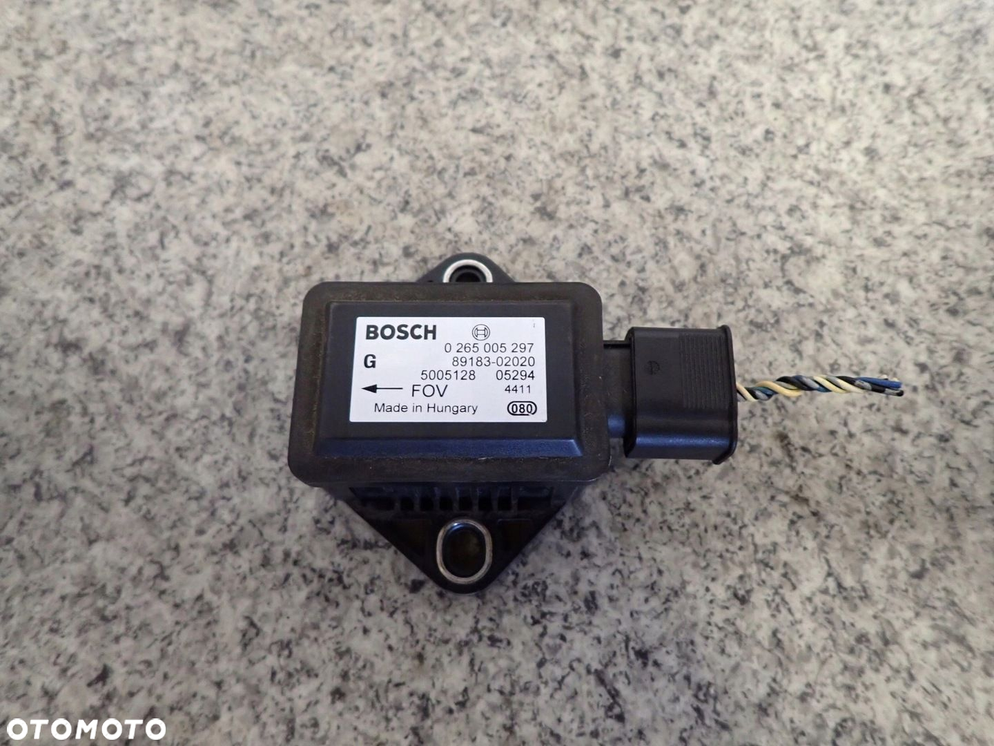 TOYOTA AVENSIS COROLLA VERSO CZUJNIK TORU JAZDY 0265005297 - 2