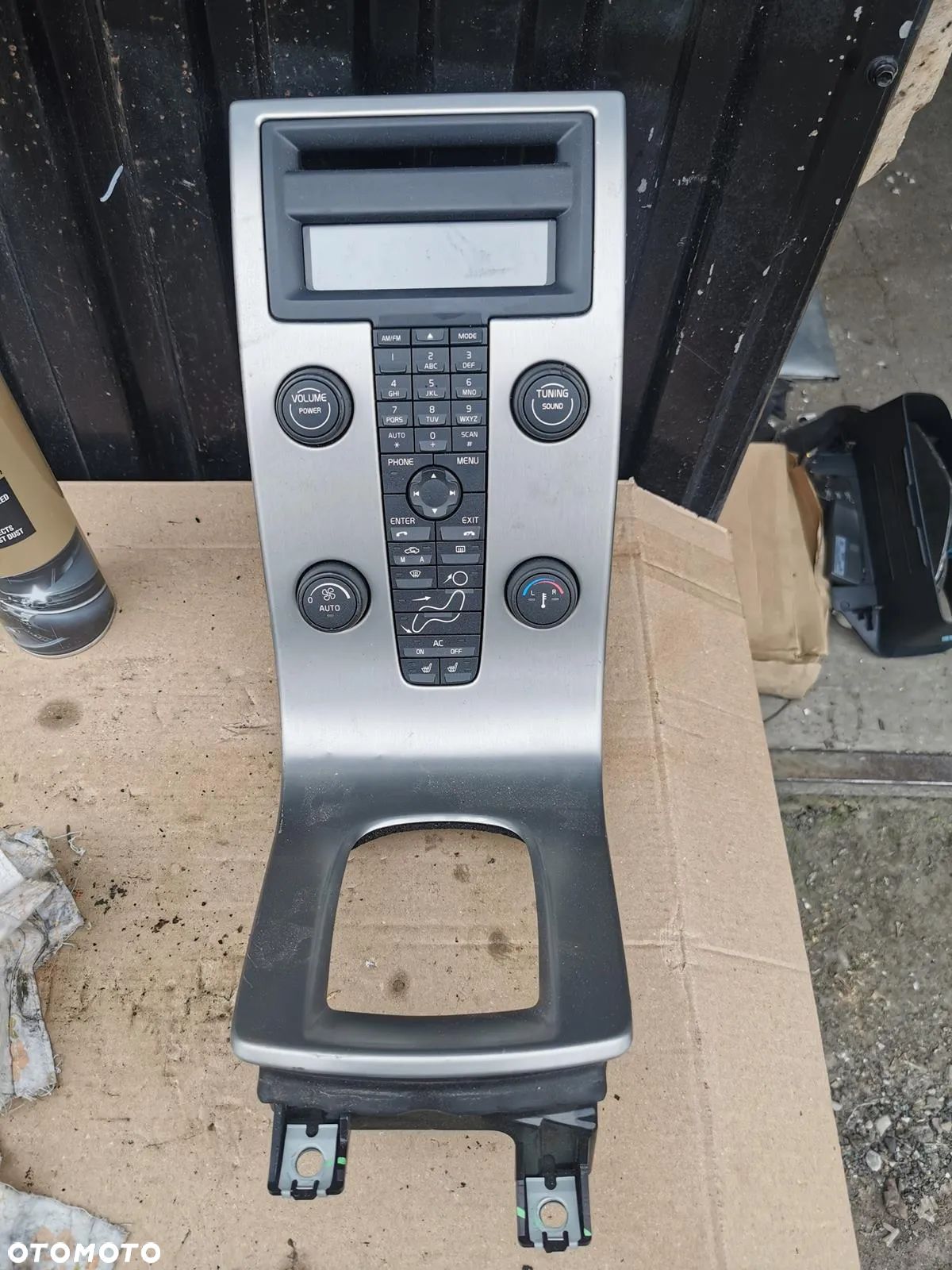 PANEL ŚRODKOWY KLIMATYZACJI RAMKA NAWIEWU VOLVO S40 V50 8623067 - 1