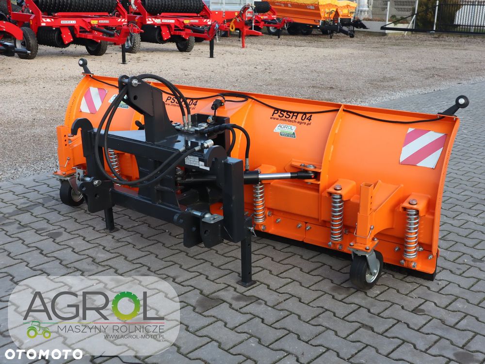 Pług śnieżny do śniegu PSSH-04 2,6m EURO/TUZ Inter-Tech - 1
