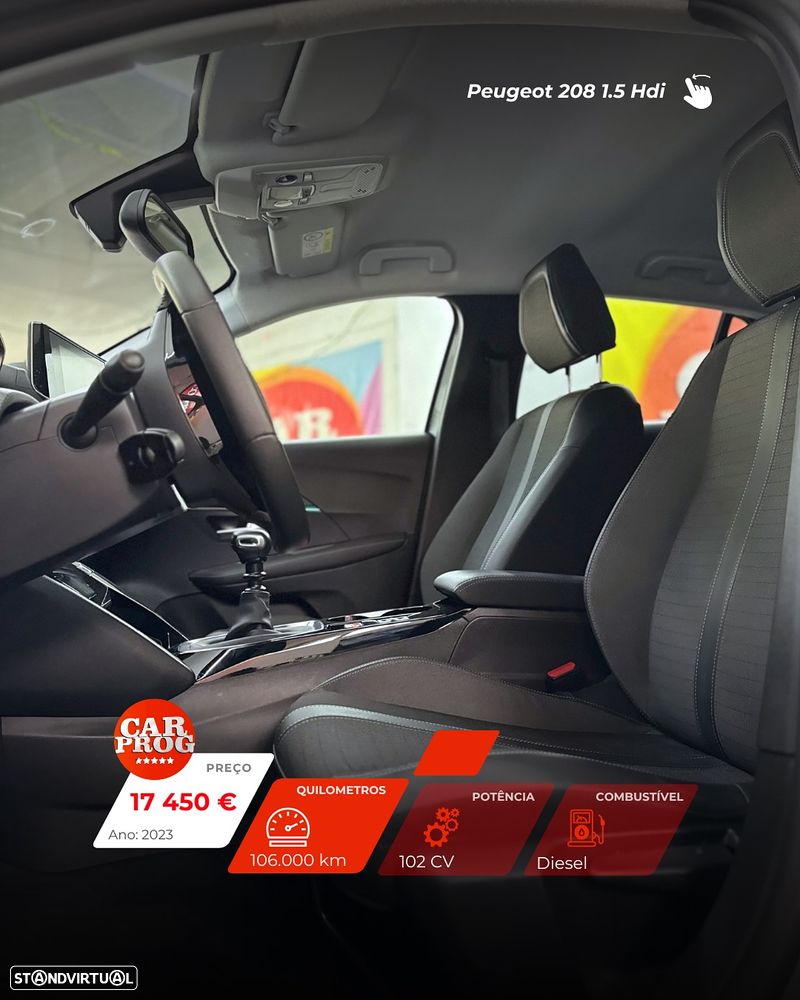 Peugeot 208 BlueHDi 100 Active Pack - 4