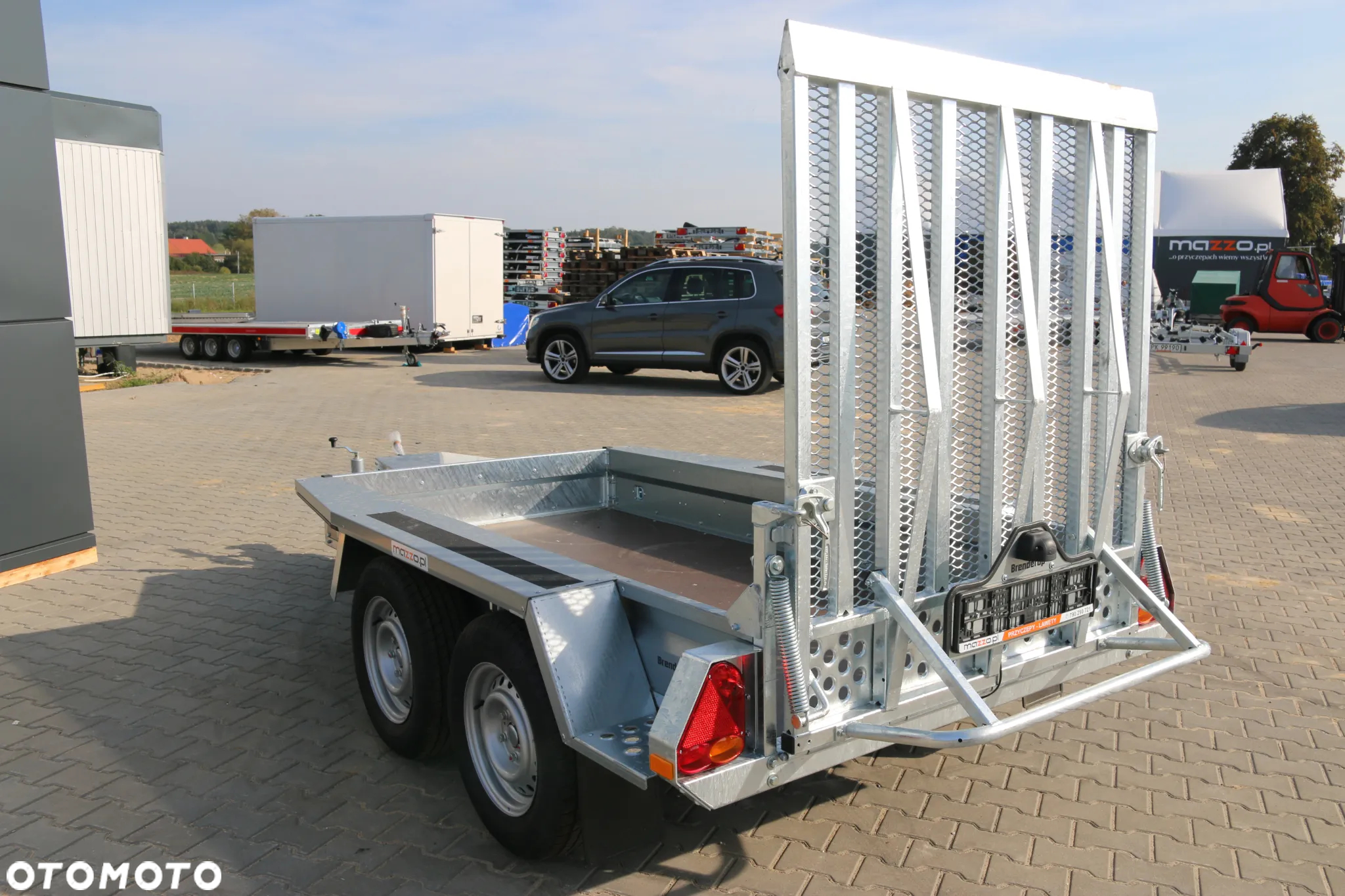 Brenderup DOSTAWA! Przyczepa MT-2600 pod minikoparkę wym. 260x126x25, Solidna przyczepa do przewozu sprzętu budowlanego! DMC 2600kg - 7