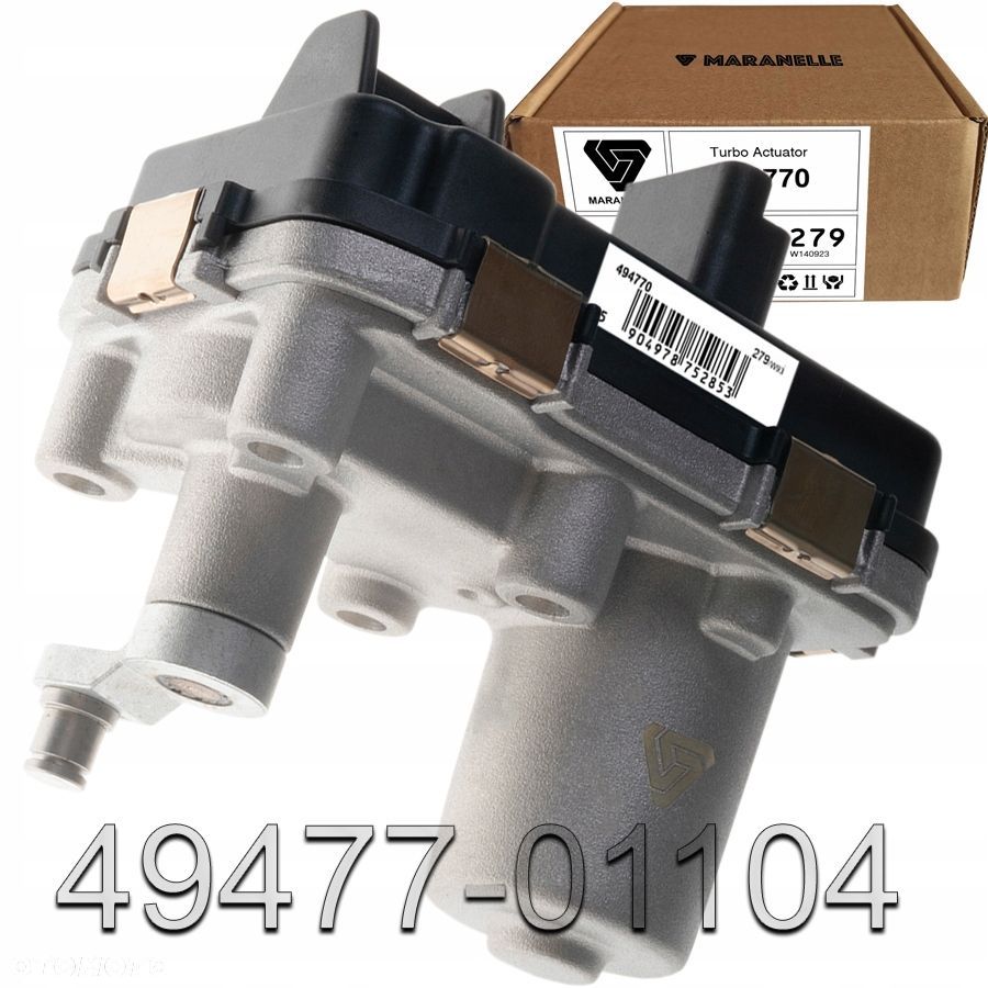 Sterownik nastawnik turbiny 49477-01104 FORD: Galaxy, Mondeo IV, S-Max - 2.2 TDCi - 4