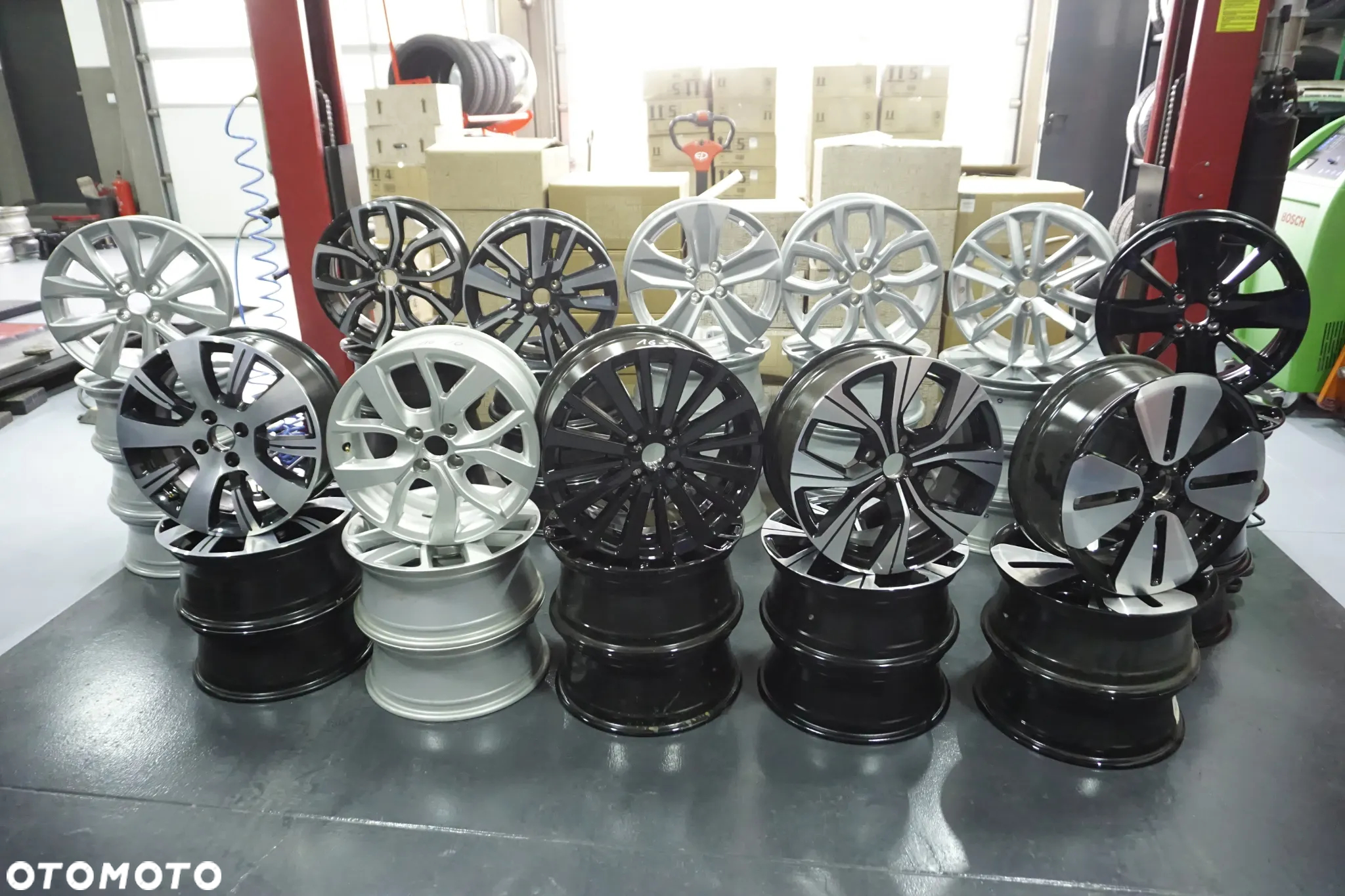 FELGI ALUMINIOWE 16 DACIA RENAULT MITSUBISHI COLT 4X100 - 2