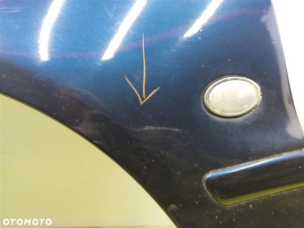 Błotnik przedni lewy Audi A4 B5 1995-2001 GRANATOWY - 7