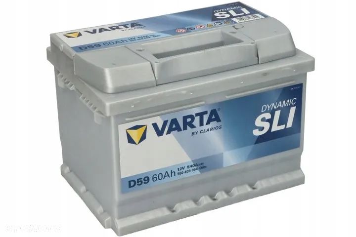 Akumulator Varta SLI 560409054 60Ah 540A P+ 12V - 5