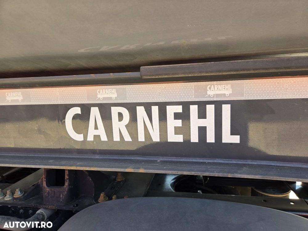 Carnehl Basculabila 28mc, 2021, MASA PROPIE 4,8tone, picioare detasabile,axa liftabila, Carte identitate RAR, RULATA NUMAI IN GERMANIA, jante Aluminiu, axe BPW, CA NOUA, anv 80% ok, cilindru HYVA, prelata, , posibilitate leasing 4 ani-PROMOTIE 21.900 EUR+Tva - 22