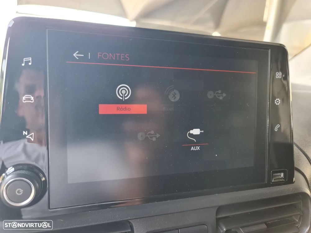 Citroën Berlingo Asphalt 1.6 HDi 100cv Câmara CarPlay IVA Dedutível - 37