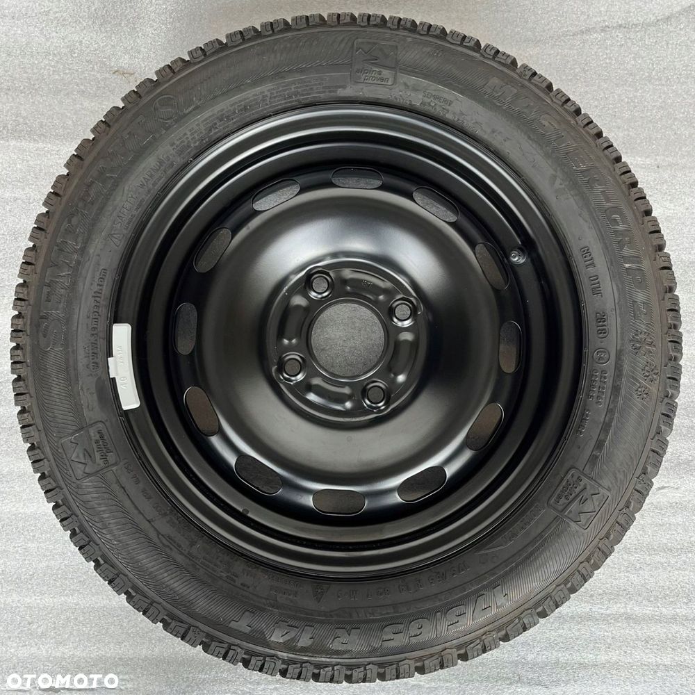 Koła FELGI 14 Ford Ka Fiesta zimowe Semperit 175/65/14 4x108 NOWE DEMO - 5