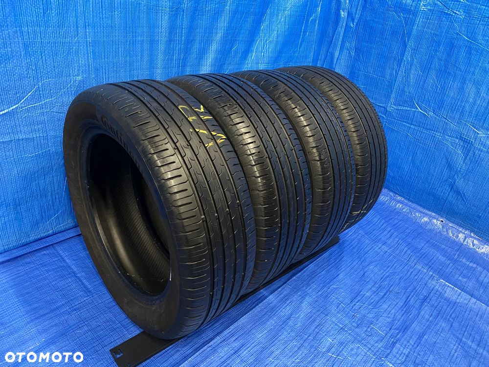 OPONA 17 OPONY LETNIE LATO KOMPLET OPON 4SZT CONTINENTAL ECO CONTACT 6 215/55R17 94V  2021 - 2