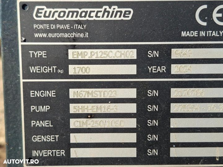 Altul CORNELL 5HH-EM16-3 MOTOPOMPA - 11