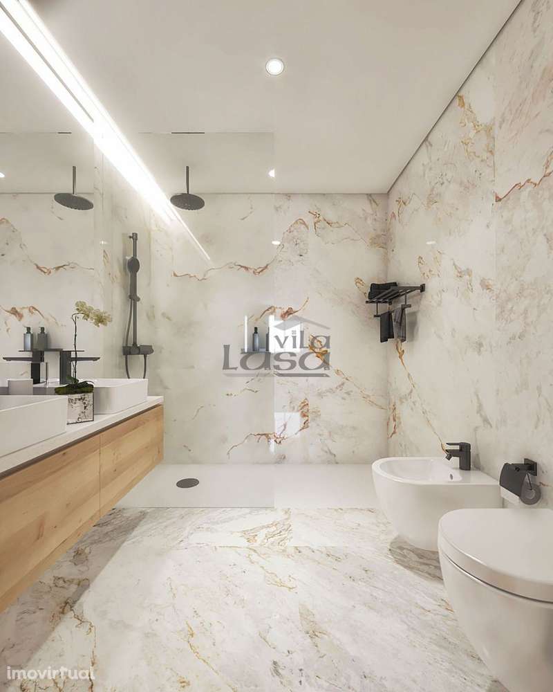 Apartamento T2 com terraço  no Edifício Santiago Leça da Palmeira - Grande imagem: 5/8