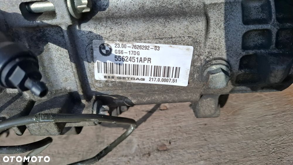 MANUALNA SKRZYNA BIEGÓW GS6-17DG BMW E90 E91 2.0D 2011 ROK N47 - 6