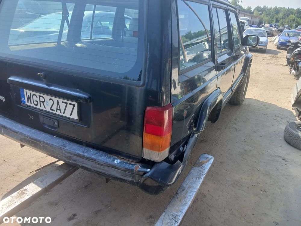 jeep grand cherokee zj maska zderzak lampa grill błotnik drzwi zbiornik paliwa szyba lusterko - 4