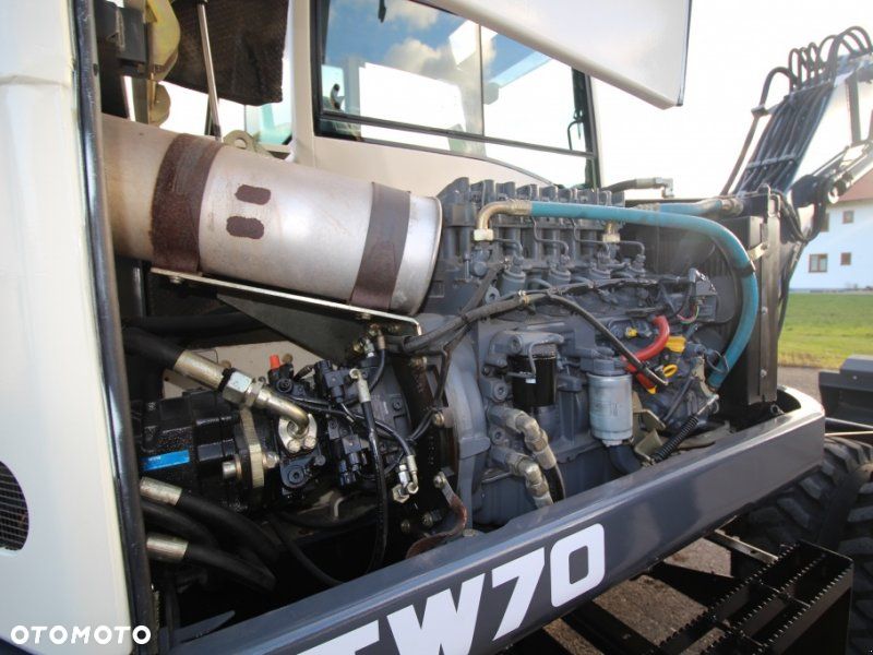 Terex TW 70, 2008 , Hydraulika młota i chwytaka - 5
