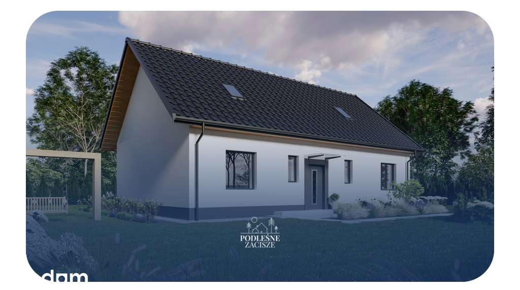 Podleśne zacisze- indywidualny projekt - Pełny obrazek: 2/9