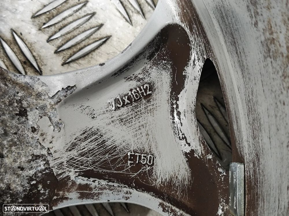 Conjunto Jantes 16 Ronal Originais Ford C-MAX 7J ET50 5x108 - 9