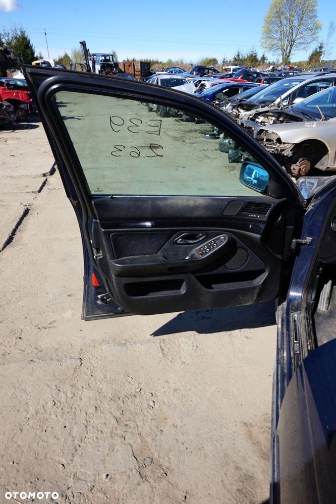DRZWI PRZEDNIE LEWE 5 E39 KOMBI 263  GRANATOWY BMW 1995-2000 - 8