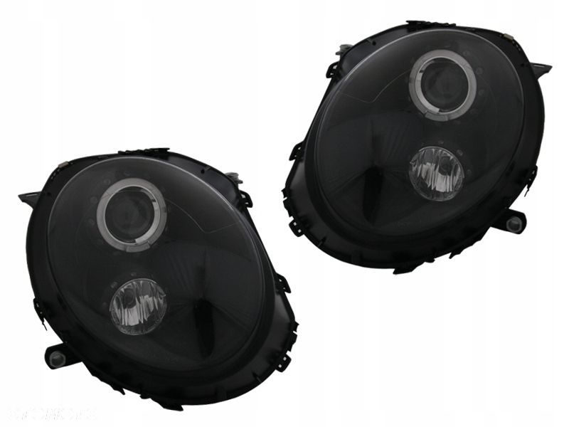 Reflektory Lampy kpl Soczewka + Led Tuning Mini Cooper r55 r56 r57 r58 r59 - 4