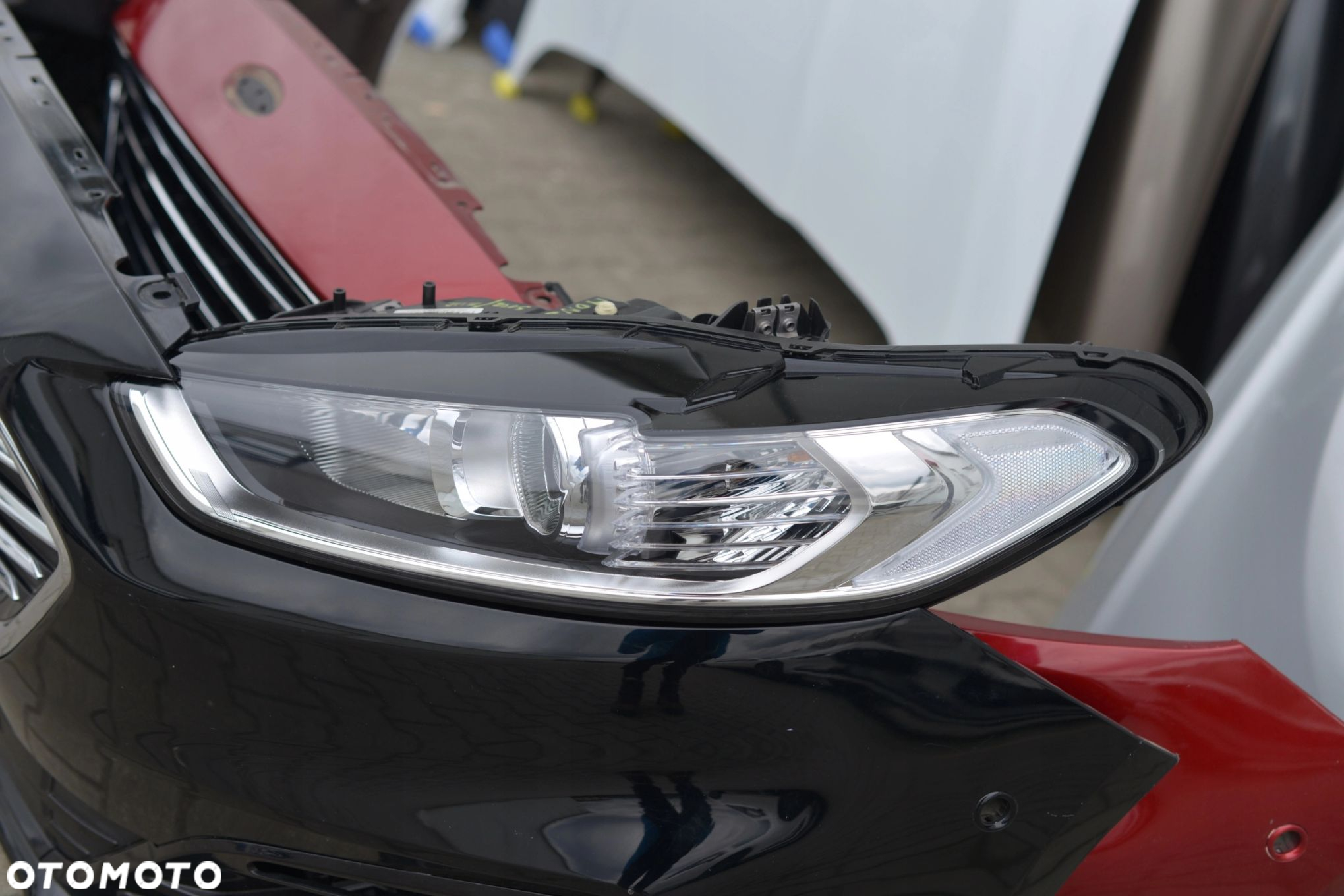 MASKA ZDERZAK GRILL BŁOTNIK LAMPA XENON PAS BELKA FORD MONDEO MK5 FUSION - 11