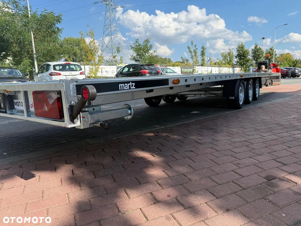 Martz Laweta Martz GT PLUS 850/3 3,5T 850x215m 3 osie wypełniona dwa auta 2 auta VDI - 5