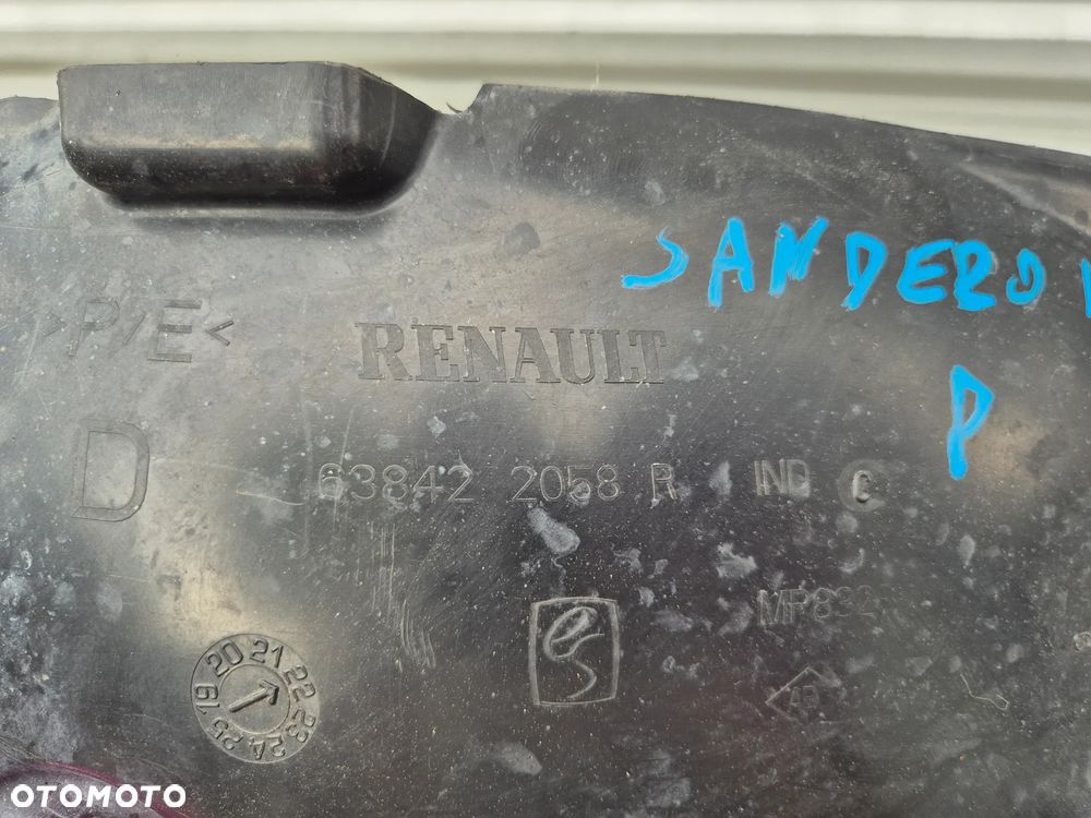 Nadkole Nadkole prawe przednie prawy przód Dacia Sandero III 638422058R prawy tył Fiat 500X 500 X 52084214 - 5