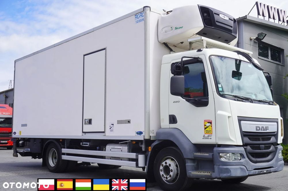 DAF LF 220 / Chłodnia 16 EPAL Multitemp / Carrier supra 1150 MT / winda Palfinger 1500 kg_230243 - 1