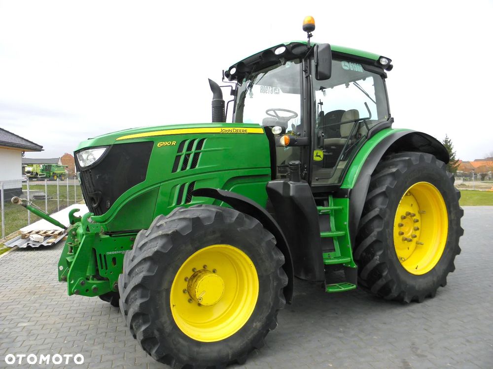 John Deere 6190R 2013 Rok, Przedni TUZ i WOM, Skrzynia POWERQUAD, Nie Malowany, Stan Bardzo Dobry - 1