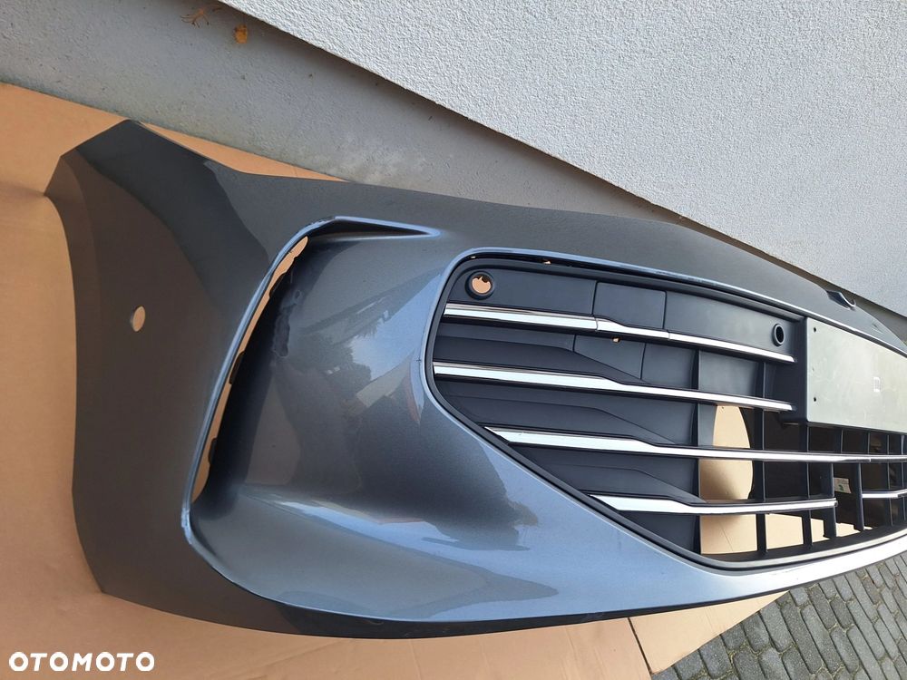 VW PASSAT B9 23- ZDERZAK PRZÓD PRZEDNI+KRATKA CHROMY BDB! ORYG VW 3J0807221 WYSYŁKA 24H - 7