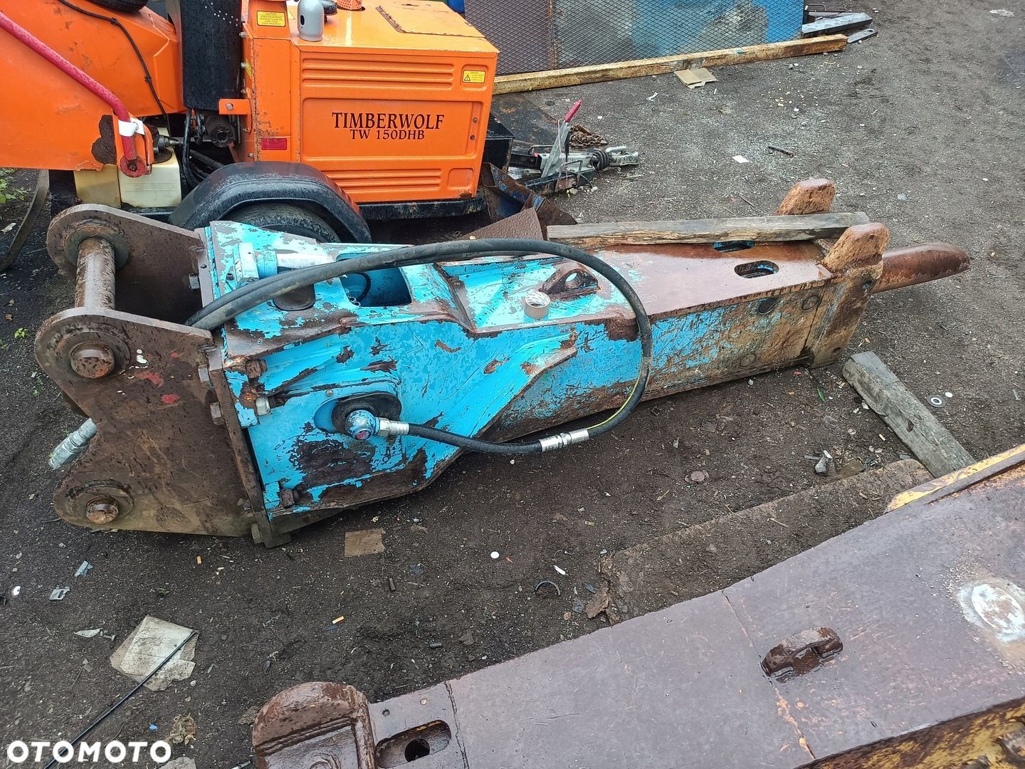 MŁOT MLOT hydrauliczny Wyburzeniowy kruszący fi 80 90 800 900 3250 KG - 1