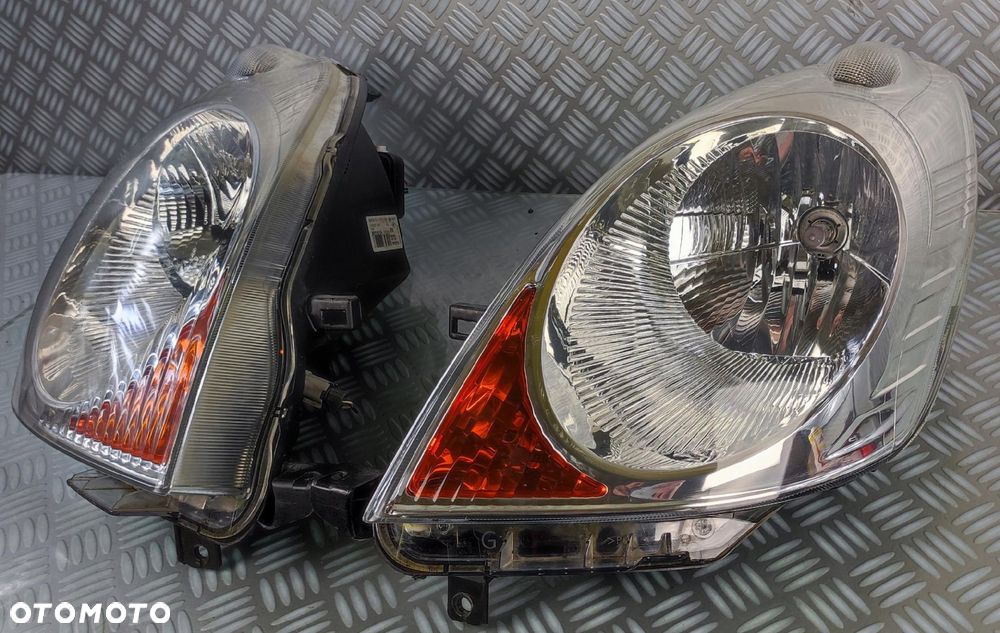 reflektor lampa lewa lewy prawa prawy przód NISSAN NOTE E11 2006-2008 EURO - 2