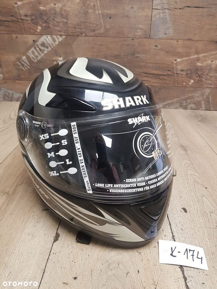 Kask motocyklowy Shark S500 Omega rozmiar XS 54 - 1