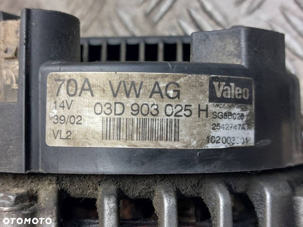 ALTERNATOR VOLKSWAGEN POLO IV 1.2 12V 03D903025H - 3