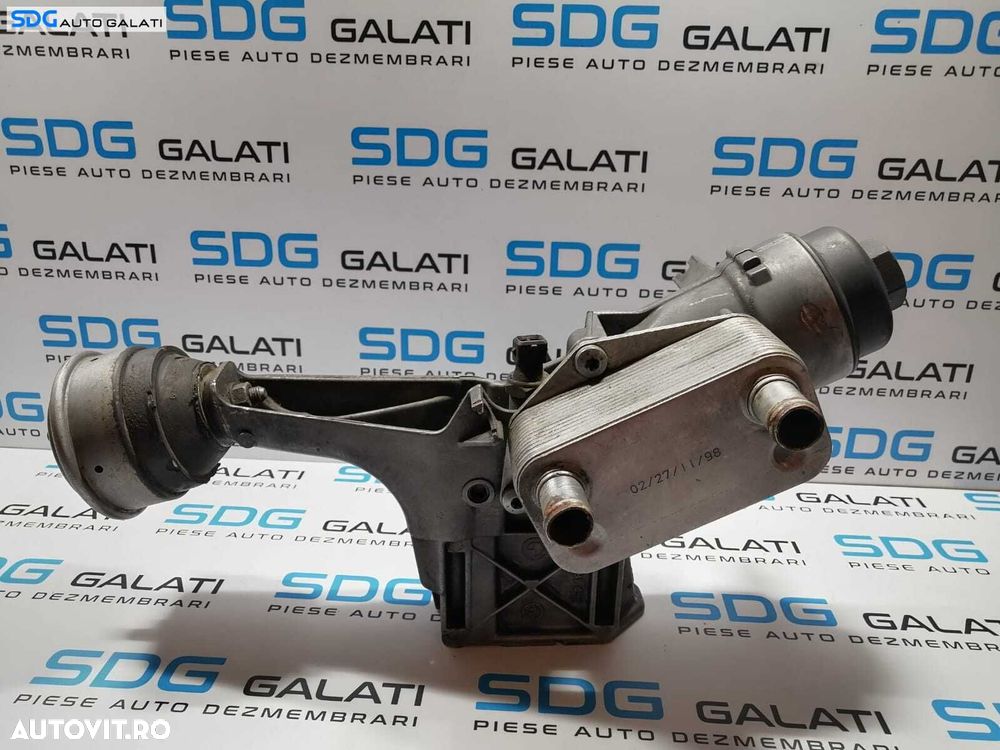 Termoflot Carcasa Filtru cu Radiator Racitor Ulei BMW Seria 5 E39 520 2.0 D 136CP 1998 - 2003 Cod 7781455 - 1