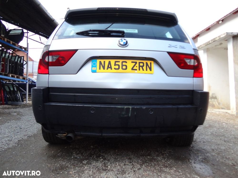 Haion BMW X3 E83 2003 - 2006 SUV 4 Usi Argintiu (378) - 2