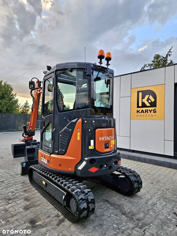 Hitachi DEMO , 229 godzin 2025 rok . ZX33U-6 ZX33 ZX33-6 ZX26 ZX 33 U - 6 | 2025 | DEMO Wersja | 229 mth | MINIKOPARKA - 13