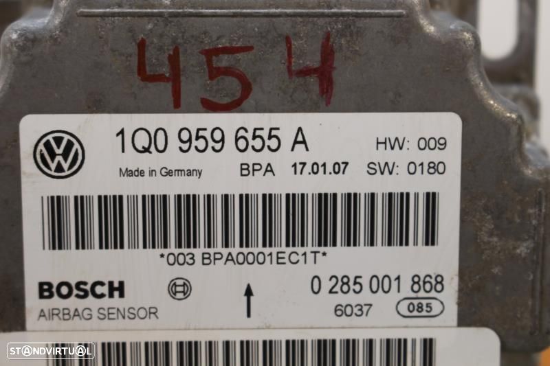 Centralina De Airbags Volkswagen Eos (1F7, 1F8)  1Q0959655a / 1Q0 959 - 2