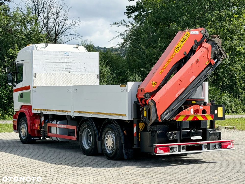 Scania R 450 * SKRZYNIA 6,20 m + PK 34002 - SH B + PILOT * STAN BDB - 6