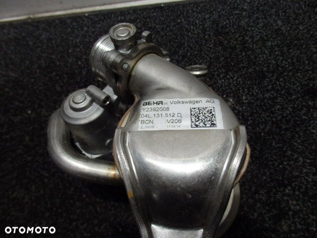 VW PASSAT B8 CHŁODNICA RECYRKULACJI SPALIN ZAWÓR EGR Z PRZEPUSTNICĄ 04l131512d RAF-AUTO CZĘŚCI - 3
