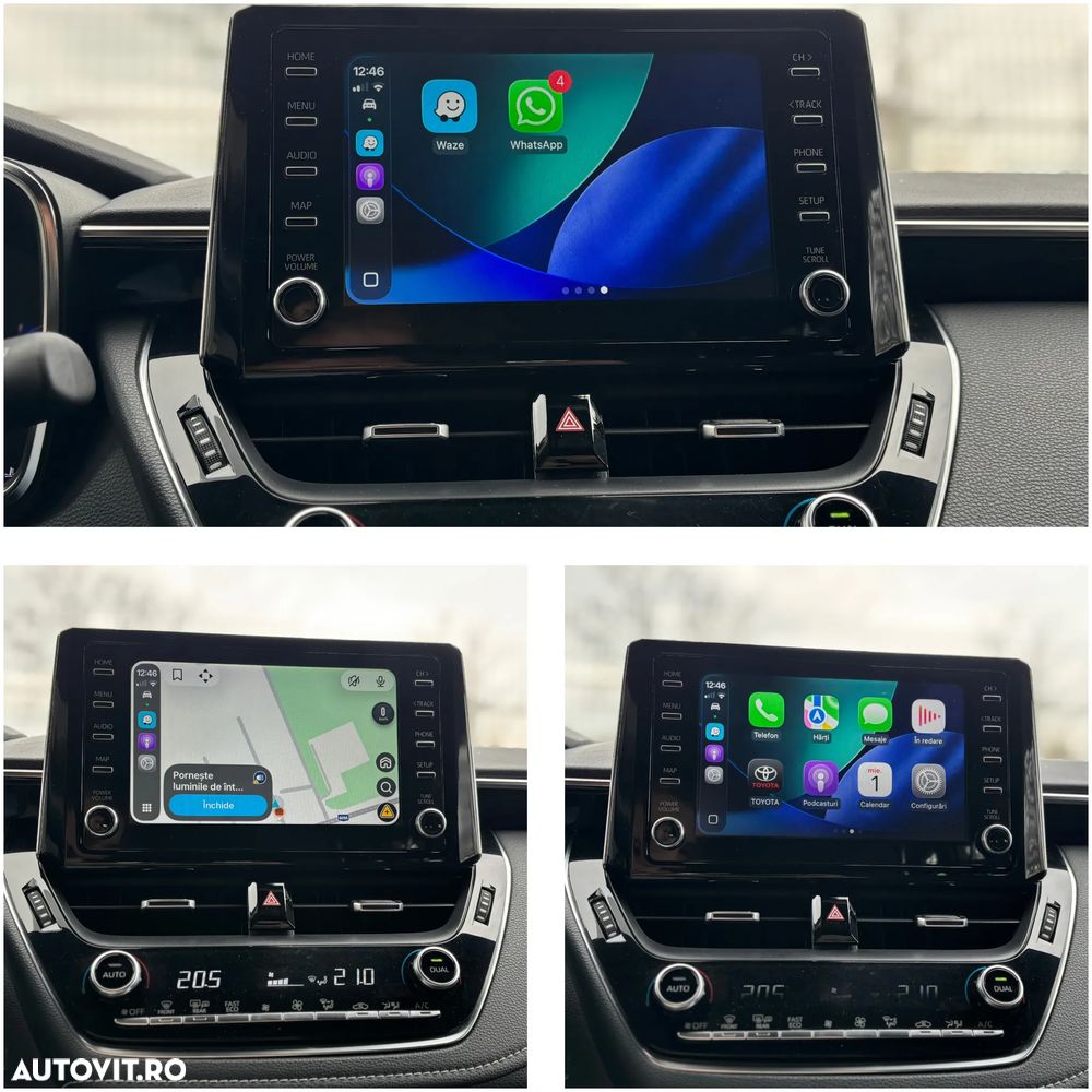 Toyota Corolla 2.0 HSD Dynamic interior Negru - 18