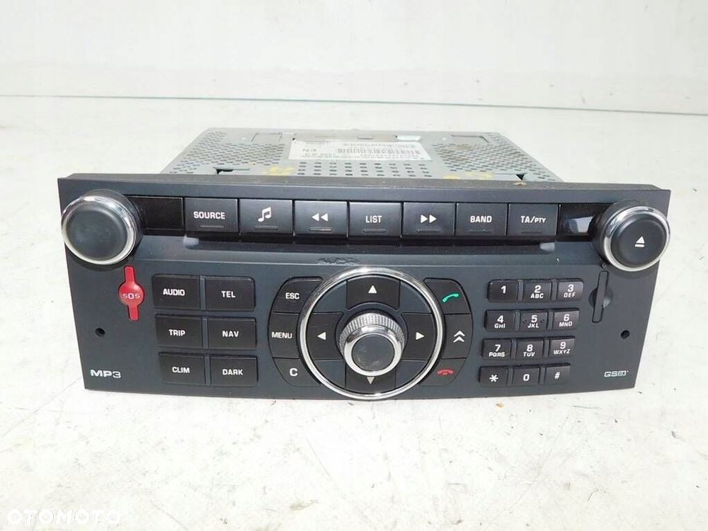 CITROEN C6 2.7 HDI 07r RADIO ODTWARZACZ NAWIGACJA - 3