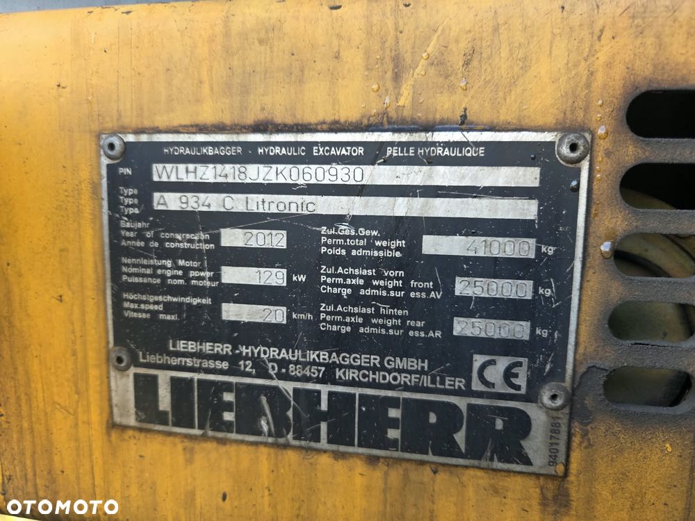 Liebherr 934 C - 15