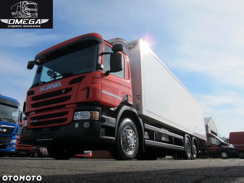 Scania P 280 6X2  Paka 9.0 M / Oś skrętna /Chłodnia / WINDA - 16
